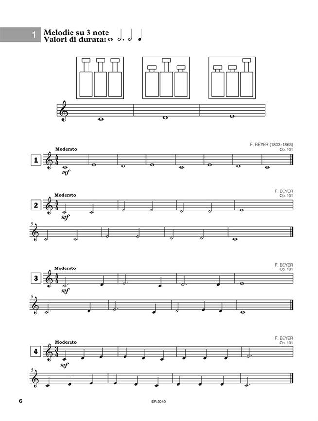 Play Happy (Tromba) - 100 facili melodie da 3 a 8 note di autori classici - pro trumpetu